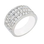 White Gold Diamond Band
