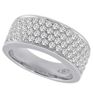 Platinum Pave Band