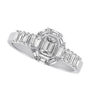 White Gold Diamond Ring