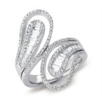 White Gold Diamond Fashion Ring