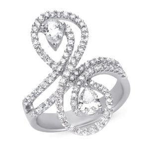 White Gold Diamond Ring