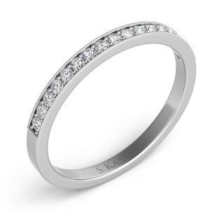 White Gold Diamond Band