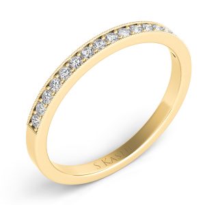 Yellow Gold Diamond Band