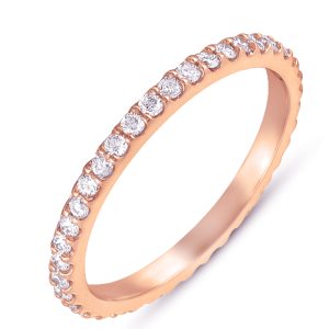 White Gold Eternity Band