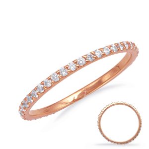 Rose Gold Eternity Band