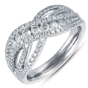White Gold Diamond Band