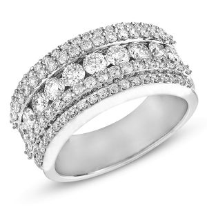 White Gold Diamond Band