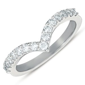 Platinum Curved Band