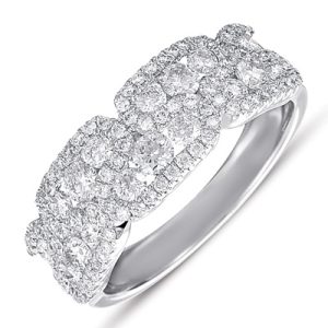 White Gold Diamond Band