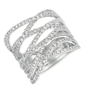 White Gold Diamond Ring