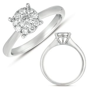 White Gold Diamond Ring