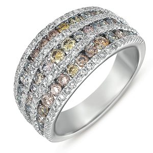 White Gold Fashion Ring
