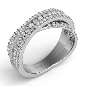 White Gold Diamond Fashion Ring