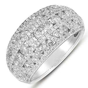 White Gold Fashion Ring