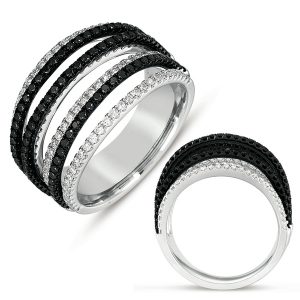 White Gold Fashion Ring