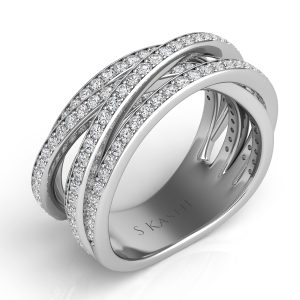 White Gold Diamond Fashion Ring
