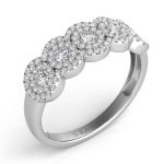 White Gold Diamond Fashion Ring