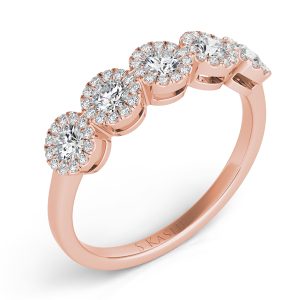 Rose Gold Diamond Fashion Ring