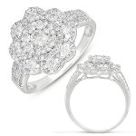 White Gold Fashion Ring