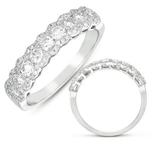White Gold Fashion Ring