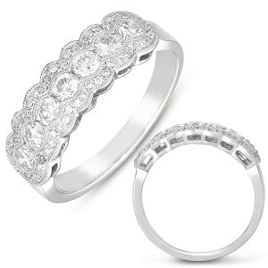 White Gold Fashion Ring