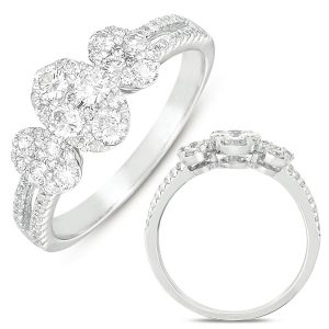 White Gold Fashion Ring