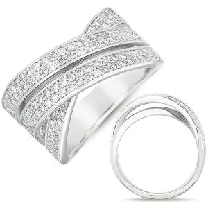 White Gold Fashion Ring