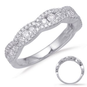 White Gold Diamond Fashion Ring