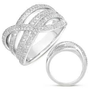 White Gold Fashion Ring