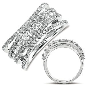 White Gold Fashion Ring