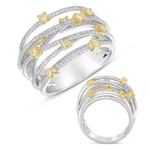 White Gold Fashion Ring