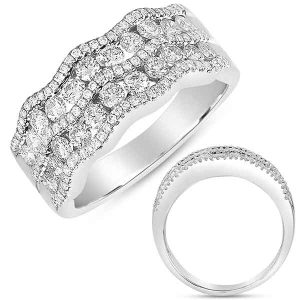 White Gold Diamond Band