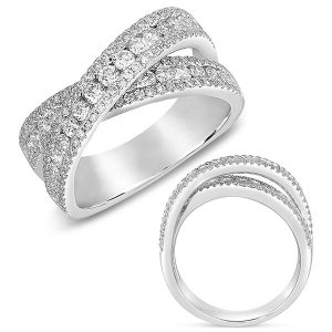 White Gold Fashion Ring