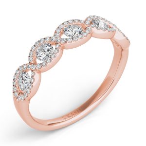 Rose Gold Diamond Fashion Ring
