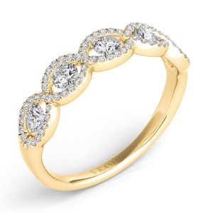 Yellow Gold Diamond Fashion Ring