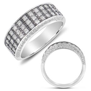 White Gold Diamond Fashion Ring