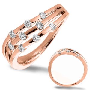 Rose Gold Diamond Ring