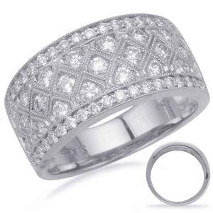 White Gold Diamond Band