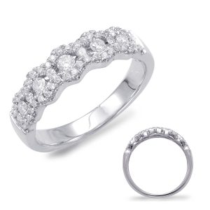 White Gold Diamond Fashion Ring