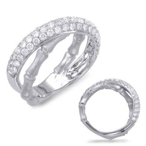 White Gold Diamond Fashion Ring