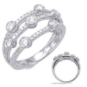 White Gold Diamond Fashion Ring