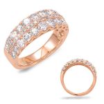 Rose Gold Diamond Band