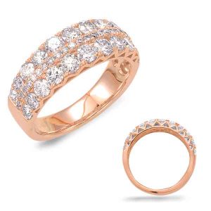 Rose Gold Diamond Band