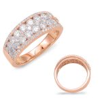 Rose Gold Diamond Band
