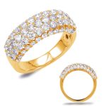 Yellow Gold Diamond Band