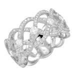White Gold Pave Diamond Band