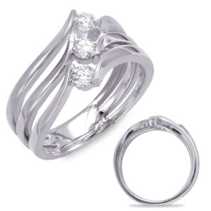 White Gold Fashion Ring