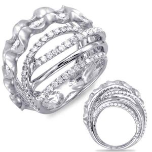 White Gold Diamond Fashion Ring