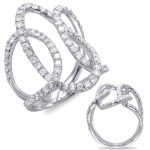 White Gold Diamond Fashion Ring