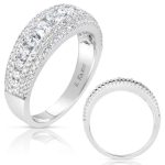 White Gold Diamond Fashion Ring